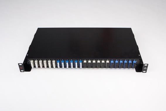 LANmark-OF Fixed Preloaded Patch Panels The adaptors are