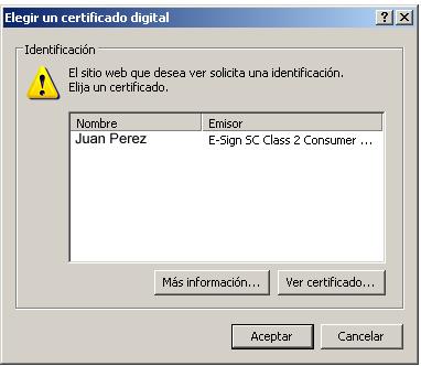 ingreso de la clave del etoken, clave que fue definida por el usuario que es dueño del certificado digital.