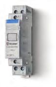 5 mm 20 A Interfaz de potencia Serie 22 - Contactores modulares Bobina AC/DC silenciosa