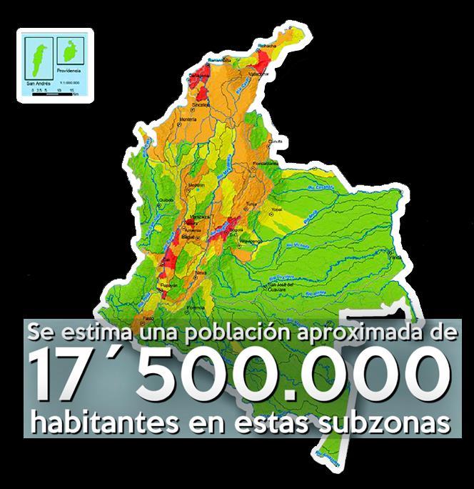 Río Quinamayo y otros directos al Cauca Ríos Lilí, Melendez y Cañaveralejo