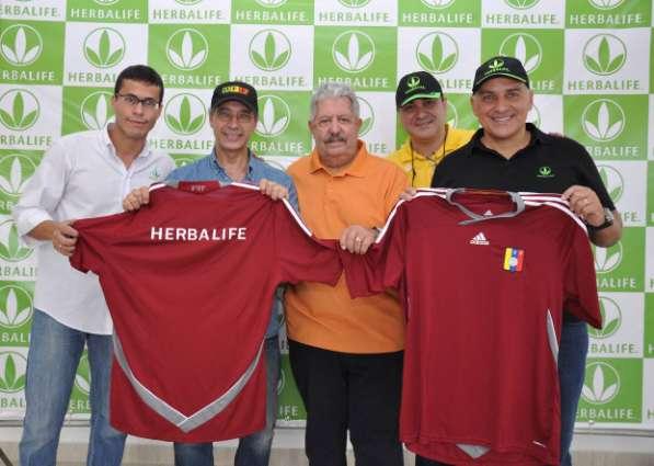 Venezuela Herbalife es el nuevo patrocinante de la Federación Venezolana de fútbol Herbalife Venezuela ratifica una