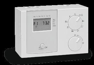 Se logra un gran confort mediante la indicación directa en la pantalla de las temperaturas, rendimientos caloríficos y estados de las