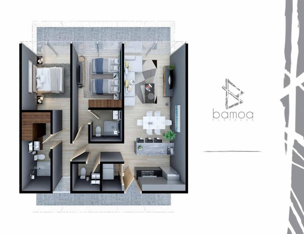 From: $252,200 USD 2 BEDROOMS