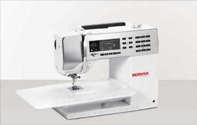 Calidad Los productos BERNINA se fabrican exclusivamente con materiales de primera calidad, tanto por dentro como por fuera.