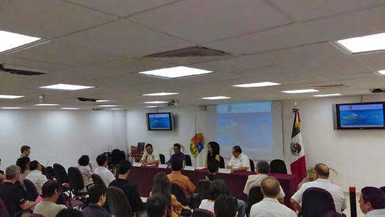 Actividad de Vinculación 19 de octubre de 2016 El Centro de Educación Continua (CEC) Unidad Cancún fue partícipe y sede de la Primera Reunión entre Presidentes Municipales 2016-2018 y Delegados