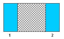 El doble acristalamiento utilizado para el cálculo del coeiciente de transmisión térmica responde al siuiente esquema: Fi.4.