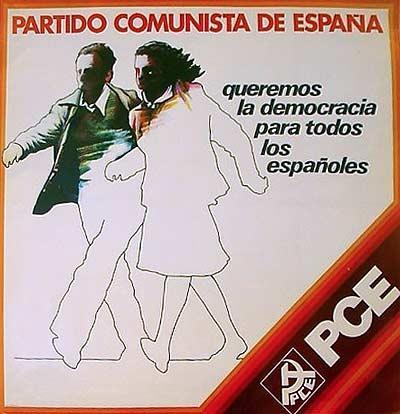 P.C.E. (Partido Comunista de España).