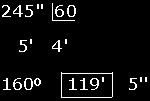 Si los segundos sobrepasan los 60, se divide dicho número entre 60; el resto serán los segundos y el cociente se añadirán a los minutos. 3.
