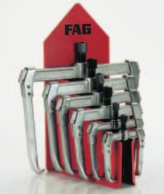 Productos Montaje Montaje y desmontaje mecánico Extractores mecánicos Extractores mecánicos FAG PowerPull Los extractores mecánicos se utilizan para el desmontaje de pequeños rodamientos con agujeros