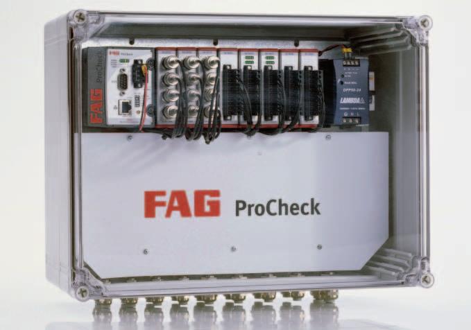 Productos Condition Monitoring Diagnóstico de vibraciones ProCheck Condition Monitoring FAG ProCheck El dispositivo FAG ProCheck es un sistema potente y flexible de Condition Monitoring online que