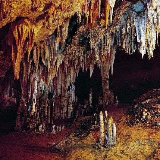 Cueva Cárstica Las cuevas: Cavidades subterráneas que se forman al infiltrarse el agua y circular subterráneamente por las