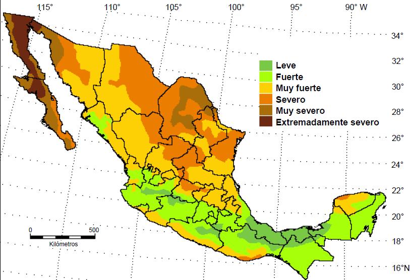 La República Mexicana tiene una superficie de 1 964 375 km²; 105 millones de habitantes; y