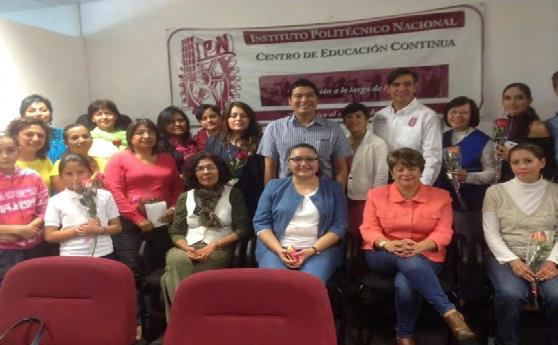Integración Social Actividad de Integración Social 11 de marzo de 2016 Con motivo del festejo del Día Internacional de la Mujer, en el Centro de Educación Continua (CEC) Morelos, realizó la