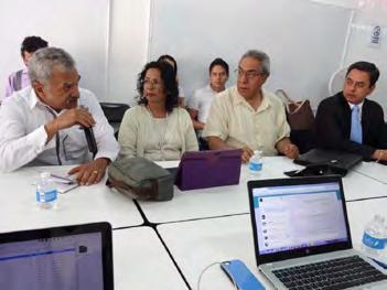 Jorge Messeguer y con los Directores así como con los Jefes de las Unidades Politécnicas de Integración Social (UPIS) de las Escuelas de Nivel Superior y Centro de