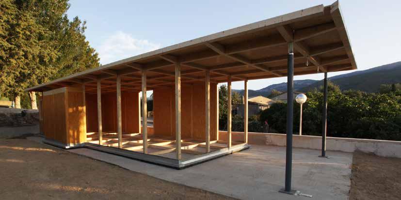 CASAMECANO Mecano de madera para construcción. Ignacio Lacarte. Arquitecto Sistema constructivo versátil, ligero, rápido, económico y fácil de montar.