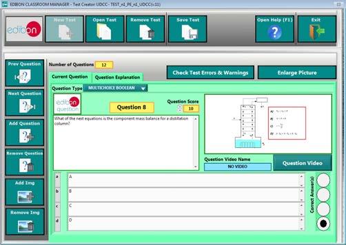Software de Gestión de Aulas de EDIBON (Software del Instructor).