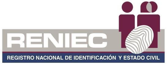 6. REGISTRO NACIONAL DE IDENTIFICACIÓN Y ESTADO CIVIL - RENIEC El Registro Nacional de Identificación y Estado Civil (RENIEC), organismo autónomo encargado de la identificación de los peruanos,