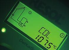 Termostatos para sistemas de energía solar Datos técnicos Ejemplos de aplicaión 66 155 28 1 acumulador 1 acumulador y cale facción termostática complementaria * intercambio térmico * caldera de