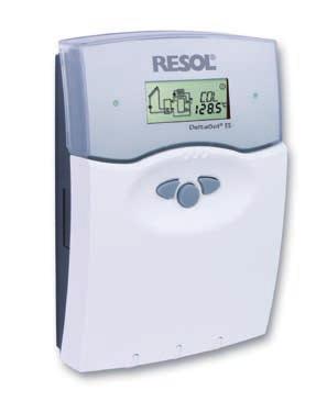 DeltaSol ES El termostato DeltaSol ES es el modelo intermediario entre el DeltaSol BS y el DeltaSol M; se distingue de éstos por su número de entra das para sondas y de salidas de relé.