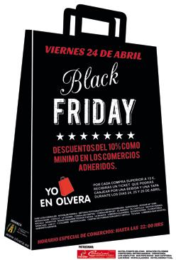 C Black Friday en Olvera Veintinueve comercios se adhirieron a la campaña y realizaron descuentos mínimos de un 10% en sus artículos La concejalía de Comercio del Ayuntamiento de Olvera organizó el