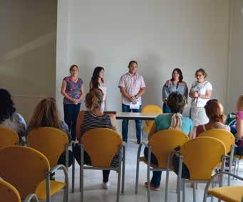 El área municipal de Mujer cuenta con la participación de dos técnicos de referencia: la educadora y psicóloga de los Servicios Sociales Comunitarios.