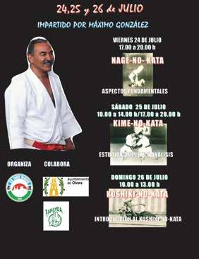 Olvera acogió el primer seminario andaluz de Kata de Judo Los días 24, 25 y 26 de julio la localidad de Olvera acogió el "Seminario de Kata cuidad de Olvera", donde se dieron cita los principales