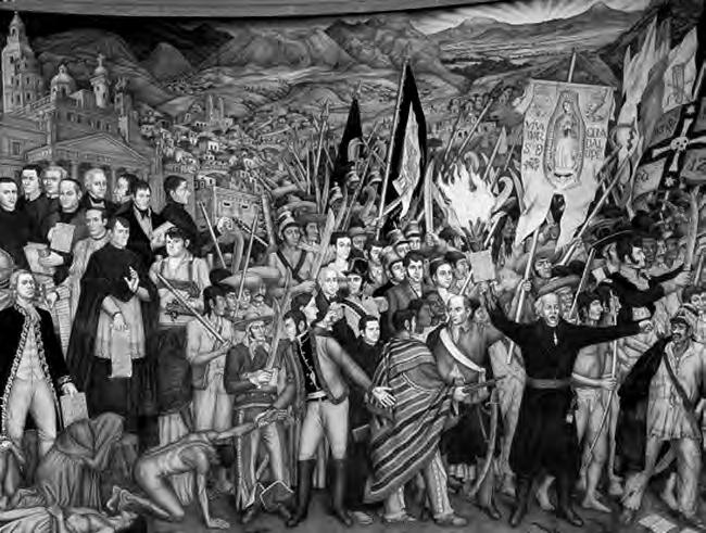 242 ADRIANA FERNANDA RIVAS DE LA CHICA Detalle del mural