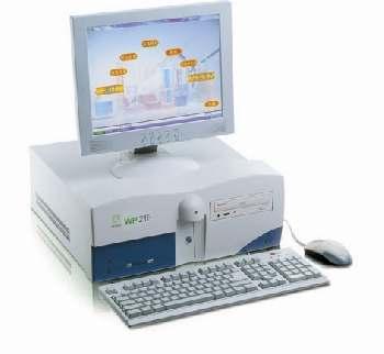 WP21F Semi-auto Química Analyzer Semi-automático analizador completamente administrado por microprocesador y equipado con una gran pantalla gráfica.