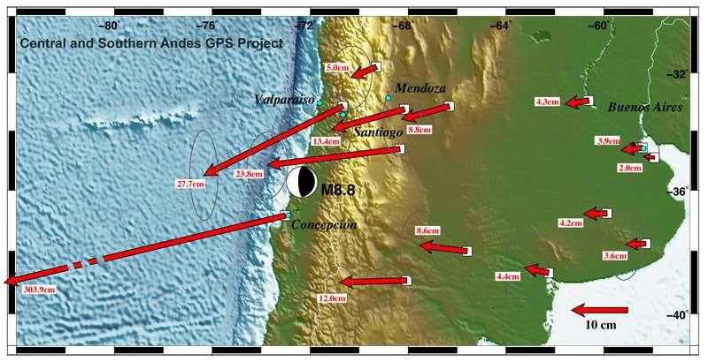 Motivación Modelación de la deformación co- y post-sísmica Los sismos de Maule (2010) e Illapel (2015) produjeron deformaciones co- y