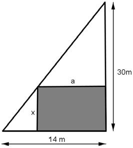 11) Un rectángulo de 9 m de base y 5 de altura gira 360º alrededor de una recta paralela a la altura, que está situada a 15 m de distancia. Calcula la superficie y el volumen del cuerpo que resulta.