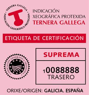 La Indicación Geográfica Protegida (I.G.P.) Ternera Gallega ampara y certifica tres tipologías de carne: Ternera Gallega Suprema, Ternera Gallega y Añojo.
