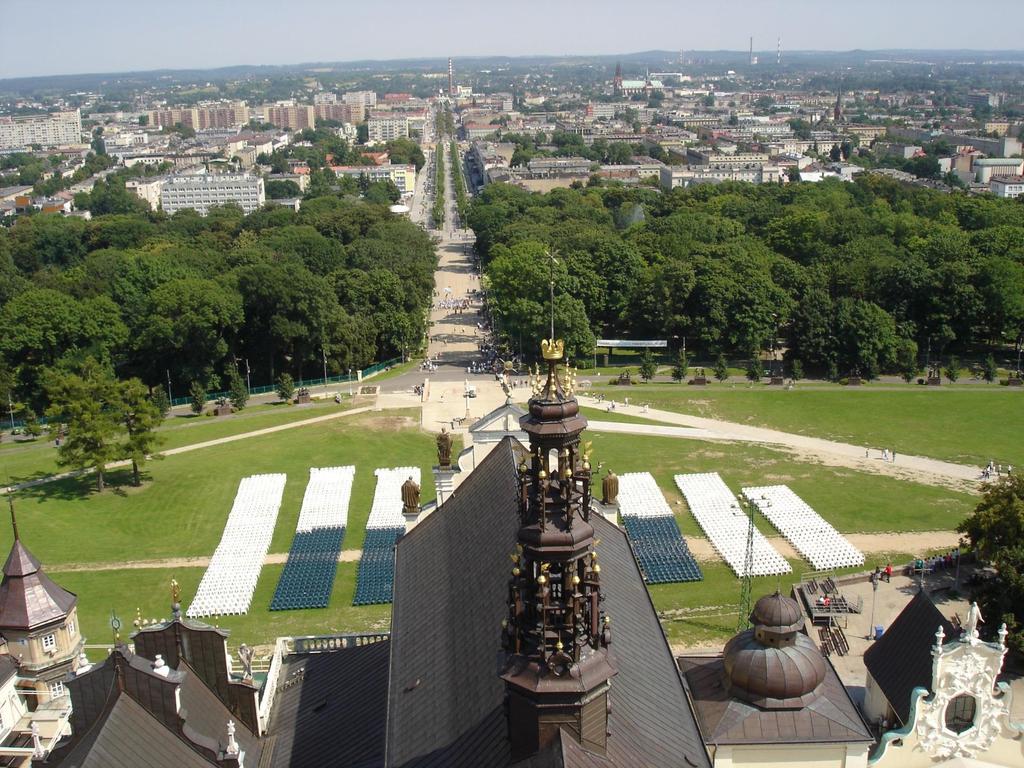 Vista general de Czestochowa desde el