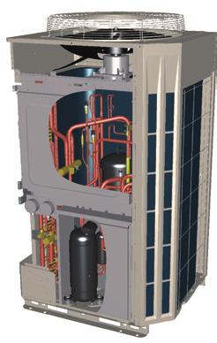 Tecnología VRF Airstage Serie V-II Excelente ahorro energético Bomba de calor inverter: elevado ahorro económico tanto en refrigeración como en calefacción gracias a la bomba de calor inverter.