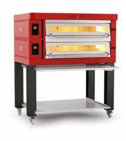 RTRÍSTIS Y UNIONLI La serie P es un horno de pizza robusto, eficiente, ergonómico y fácil de usar.