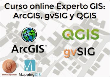 Curso online Experto en Sistemas de Información Geográfica: ArcGIS, gvsig y QGIS El curso de Experto en Sistemas de Información Geográfica: ArcGIS, gvsig y QGIS va dirigido a todos aquellos que