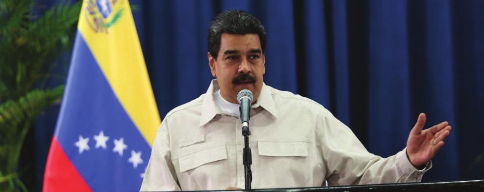 de la República Bolivariana de Venezuela, Nicolás Maduro Moros, aseguró que en el año 2018 habrá elecciones presidenciales.