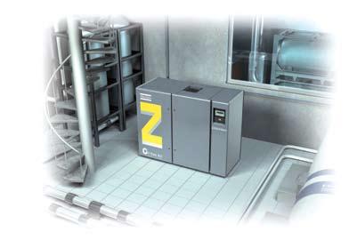 Excepcional versatilidad A diferencia de las instalaciones tradicionales, los compresores ZR/ZT WorkPlace Air System de Atlas Copco pueden instalarse cerca del puesto de trabajo.