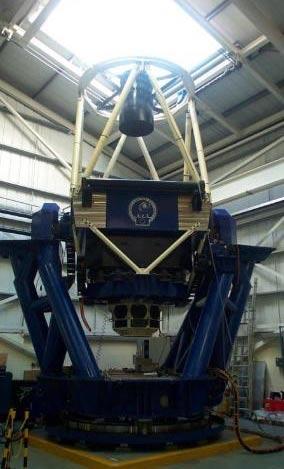El mayor telescopio solar de Europa y el segundo del mundo Telescopio La Palma KVA. Diámetro: 60 cm. Primera luz: 1982. Reflector Cassegrain. Suecia.