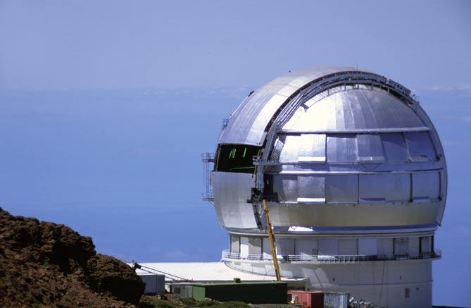 España, México y Estados Unidos. Será el mayor telescopio del mundo de su clase. Telescopio MAGIC. Diámetro: 17.