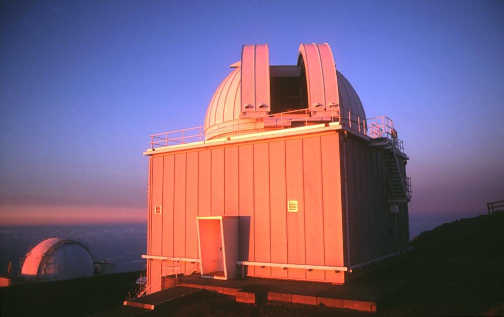 por láser Imagen de difracción en el infrarrojo cercano Presente: el telescopio