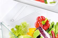 Congelación SmartFrost Compartimentos VarioBox En los congeladores SmartFrost se reduce considerablemente la formación de escarcha tanto en el interior como también