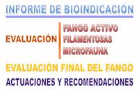 En el informe de Bioindicación de un fango activo se deberá recoger la información correspondiente al estado flocular, a la actividad biótica y una valoración general del