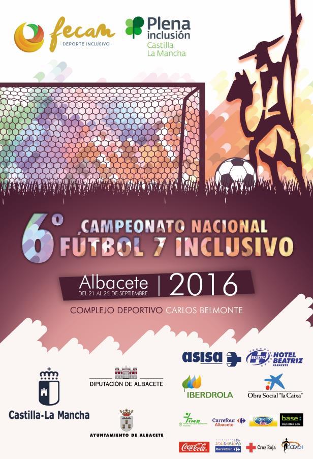 Fecam incluye Campeonato nacional Albacete : 21-25 de septiembre 9 clubes deportivos de