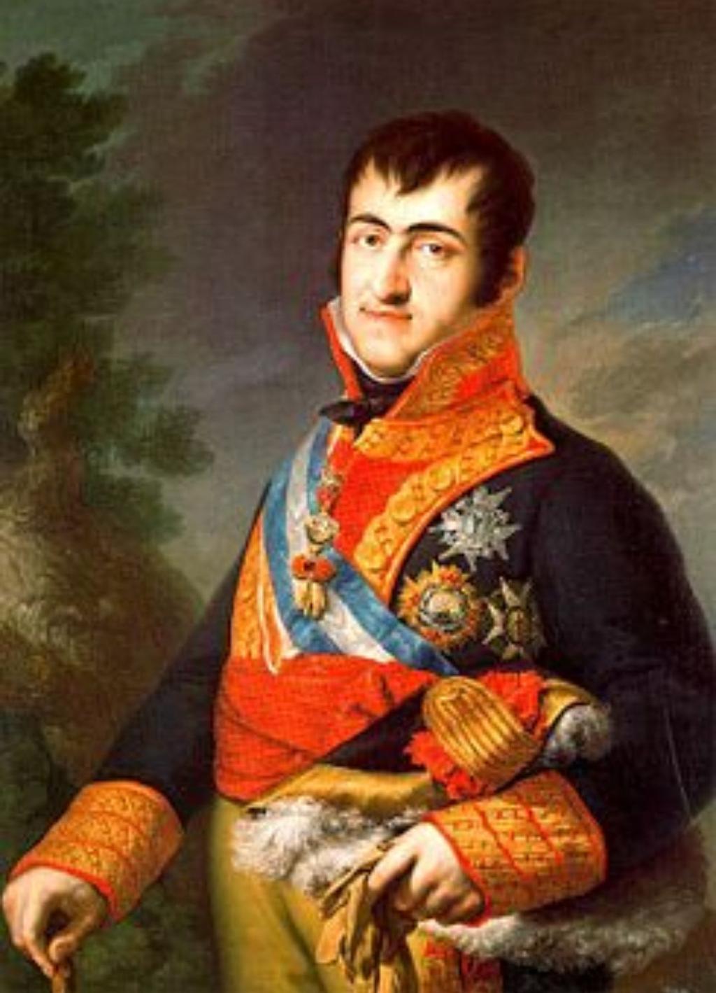 FERNANDO VII. Nació en 1784 y murió 1833 (Madrid).