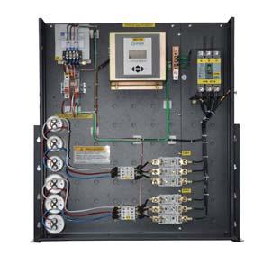 COMPONENTES Gabinete principal Interruptor termomagnético moldeada de caja En su conjunto es diseñado y ensamblado bajo la norma de calidad ISO 9001, certiﬁcada por UL (Underwriters Laboratories) con