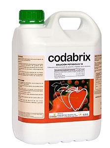 CODABRIX Incrementando la concentración de azúcares en los frutos, con el consiguiente aumento de grados Brix.