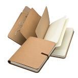 CUARDERNO-CARPETA ME-2344501 Cuaderno en cartón reciclado con bloc notas de 50 hojas, bolígrafo reciclado y