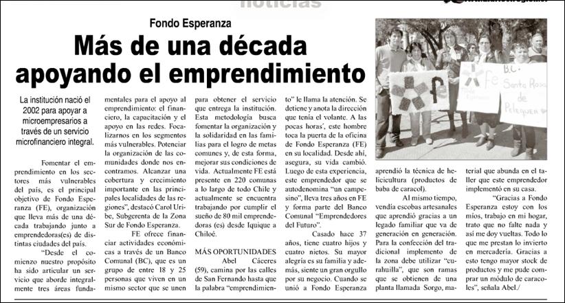 Diario VI Región San Fernando
