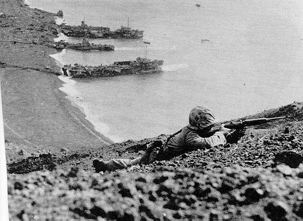 Batalla de Iwo Jima: Tomó islas