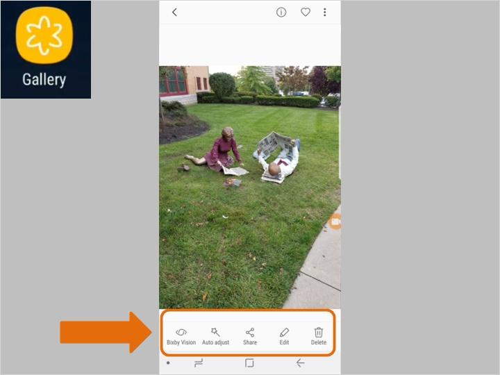 La aplicación Cámara le permite tomar fotos. Puede usar este botón para cambiar entre los modos de cámara.